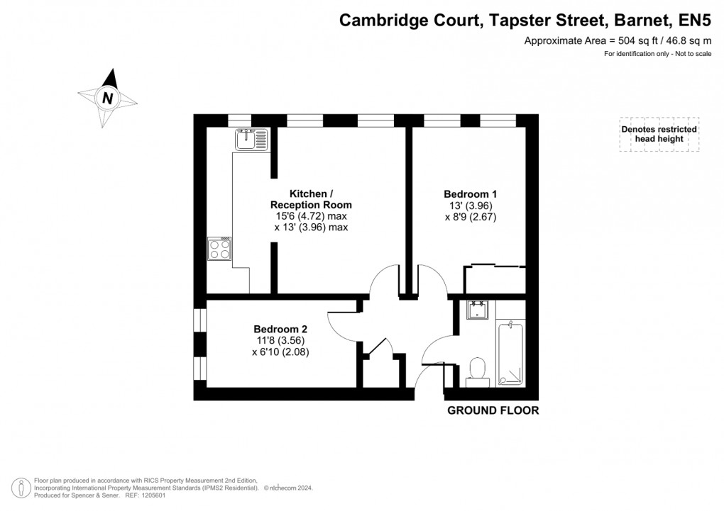 Floorplan for Barnet